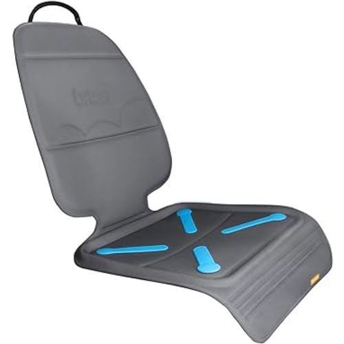 Munchkin® Brica® Elite Seat Guardian™ Child Car Seat Protector with Grime Guard™ Fabric, Dark Grey