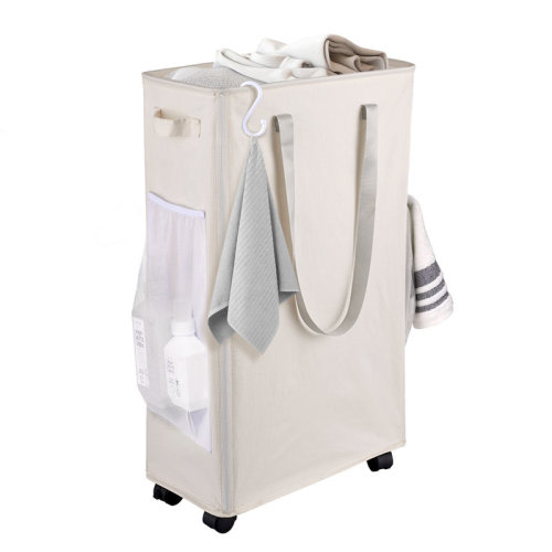 Ebern Designs 75L Laundry Basket | Ivory