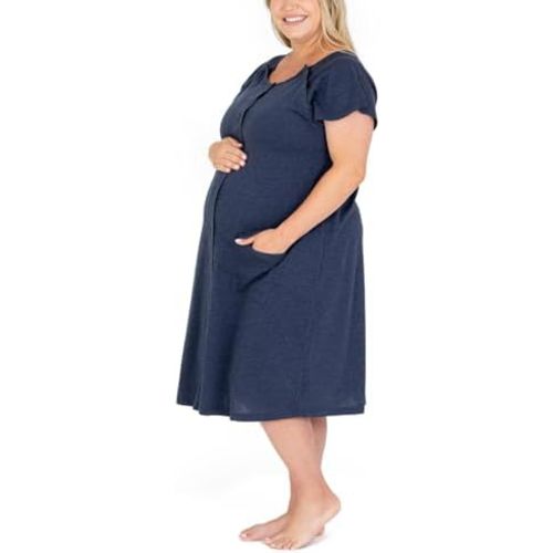 Kindred Bravely Labor and Delivery Gown, 3 in 1 Hospital Gowns for Women Labor Delivery