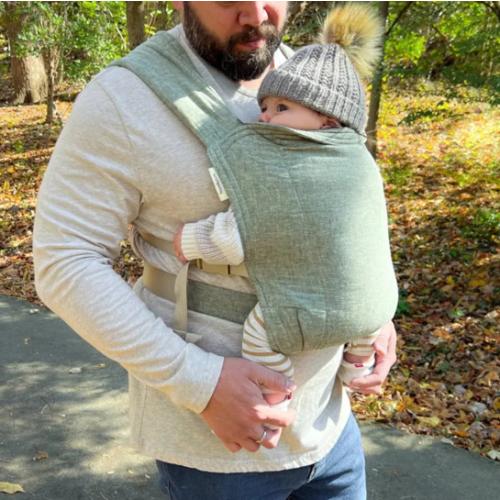 Green Baby Carrier | Ergonomic Soft Structured Carrier