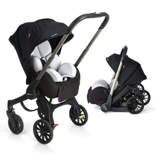 Cochildor Citi 2.0 Pro Baby Stroller, Rear-Facing Stroller with 3 Modes, Adjustable Handle & Extendable Seat Panel, Black