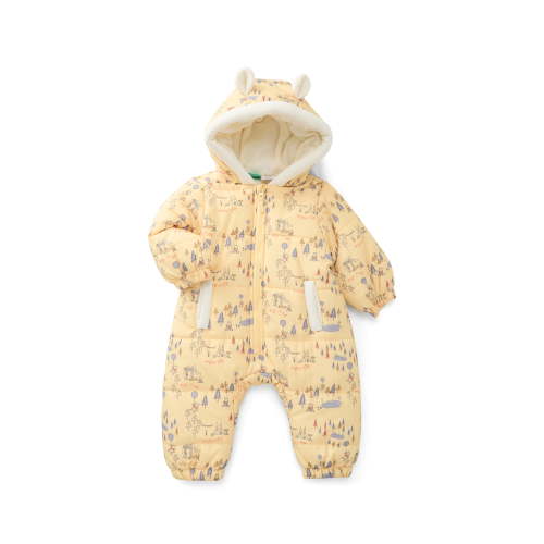 Character Baby Pram with Hood, Sizes 0/3M-12M