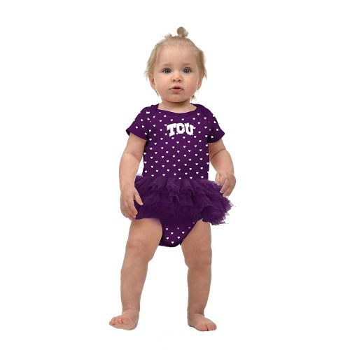 Two Feet Ahead Newborn Baby Girl Bodysuit Creeper Hearts Tutu Skirt Dress Sizes 0-3M 6M 12M