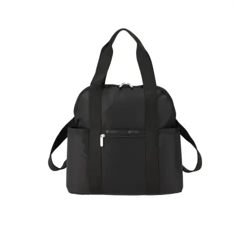 Solid Black Double Trouble Backpack | LeSportsac
