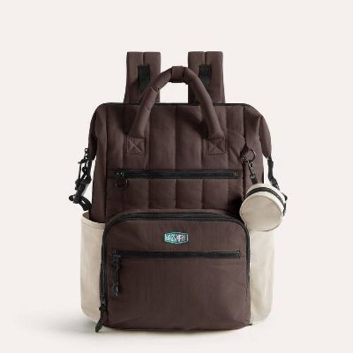 Bagsmart Walker 25L Featherlight Travel Diaper Backpack - Umber