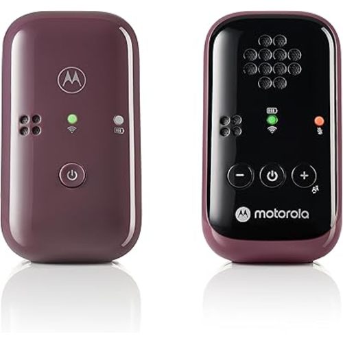 Motorola Nursery PIP12 Audio-Only Travel Baby Monitor, Portable with Rechargeable Batteries, 1500ft Range, Includes Water-Resistant Travel Case