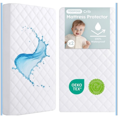 Waterproof Crib Mattress Pad Cover