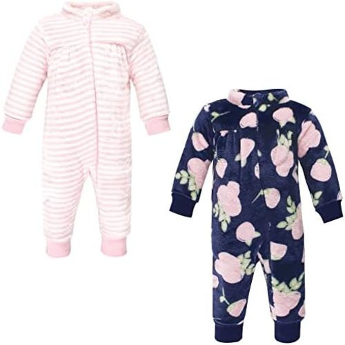 Hudson Baby baby-girls Plush Jumpsuits