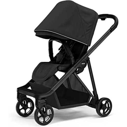 Thule Shine baby stroller, Full-size stroller features, Compact and lightweight design, Reversible seat, Spacious storage basket, Adjustable leg rest, Easy one-hand fold
