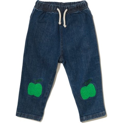 Patch Denim Joggers, 6-12M