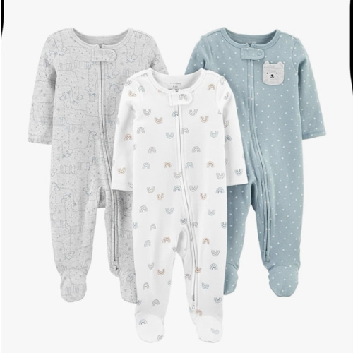 Simple Joys by Carter's Baby 3-Pack Neutral Sleep and Play