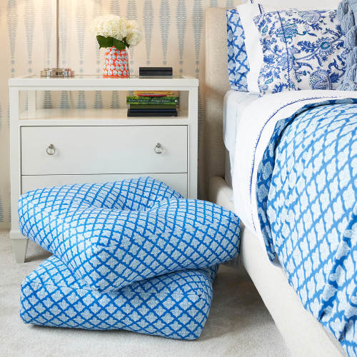 Roller Rabbit Jemina Square Floor Pillow