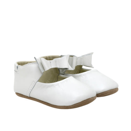 Girls Sofia White Baby Shoes | Baby Mary Jane by Robeez
