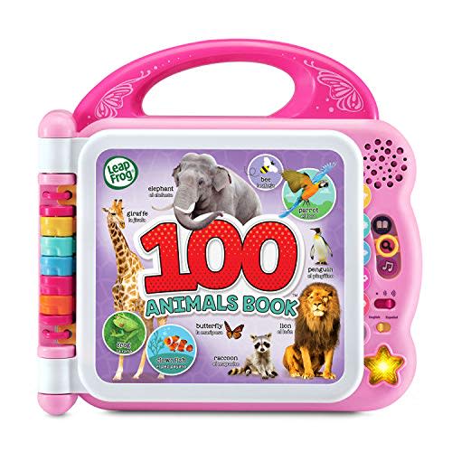 LeapFrog 100 Animals Book (Frustration Free Packaging), Pink