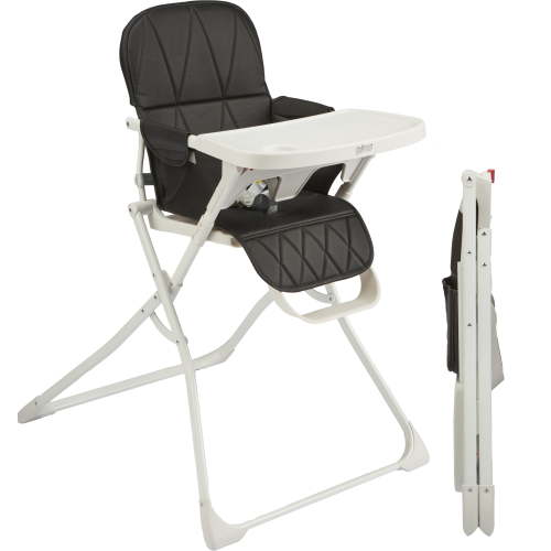 Primo PopUp Travel Folding High Chair - Black