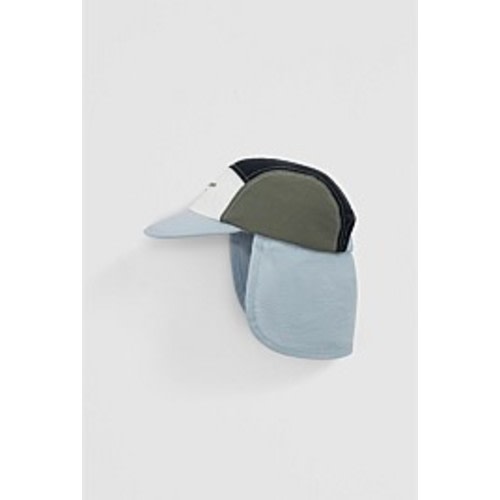 Soft Blue Colour Block Sun Hat - Accessories | Country Road