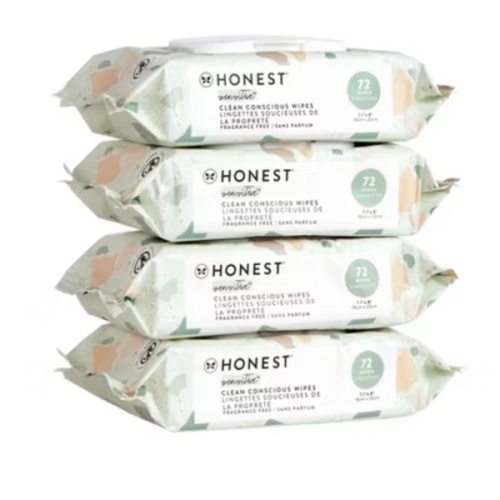 The Honest Company Plant-based Baby Wipes Made With Over 99% Water - Geo Mood - 288ct