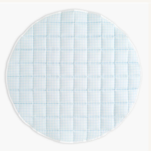 Picnic Gingham Play Mat - Blue | Gooselings
