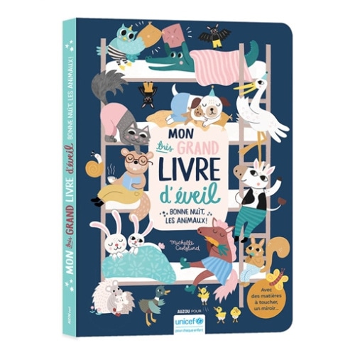 Mon très grand livre d'éveil : bonne nuit, les animaux !