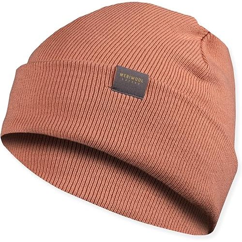 MERIWOOL Kids’ Beanie - Merino Wool Ribbed Knit Winter Hat for Boys and Girls