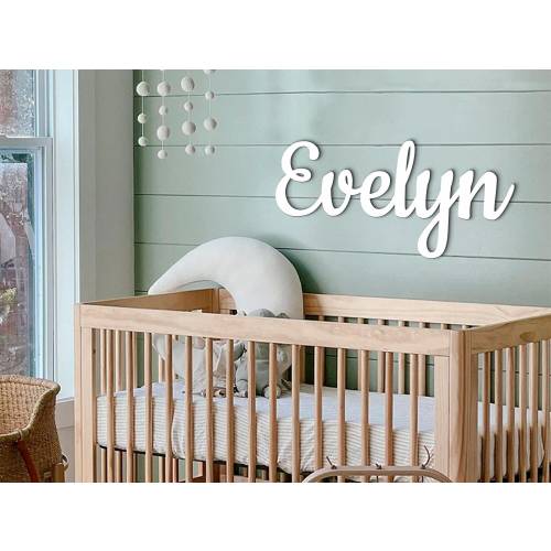 Personalized Wooden Name Sign for Nursery Custom Name Sign  Name Wall Decor Wood Letters Baby Nursery Baby Boy Name Sign Name Cutouts