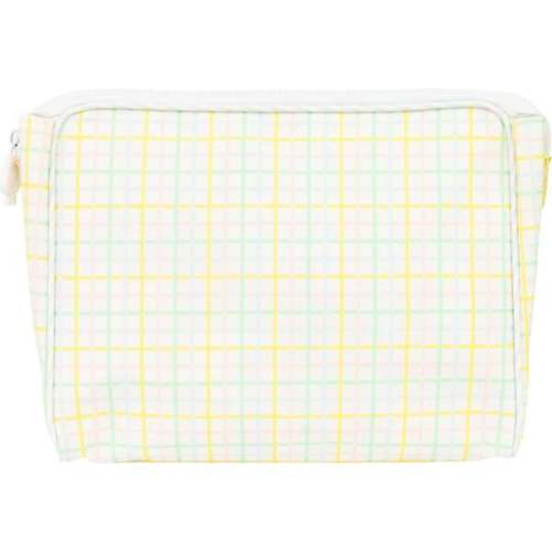 The Large Go Bag, Multi Windowpane - Apple of My Isla | Maisonette