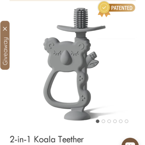 2-in-1 Koala Teether