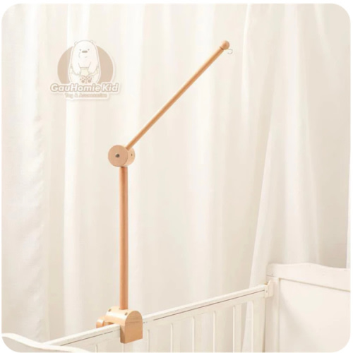 Natural Oak Baby Mobile Hanger – My Dollfy
