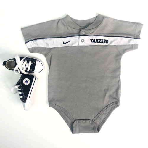 Nike Yankee Baseball Onesie & Shoes