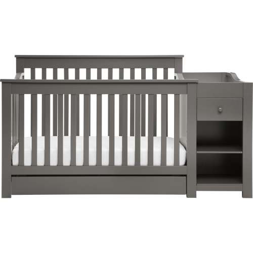 Piedmont 4-in-1 Crib and Changer Combo - Slate