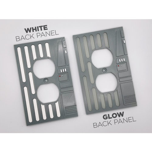 Star Wars Death Star outlet cover for Star Wars room, gamer room, man cave, Star Wars gift for Star Wars decoration