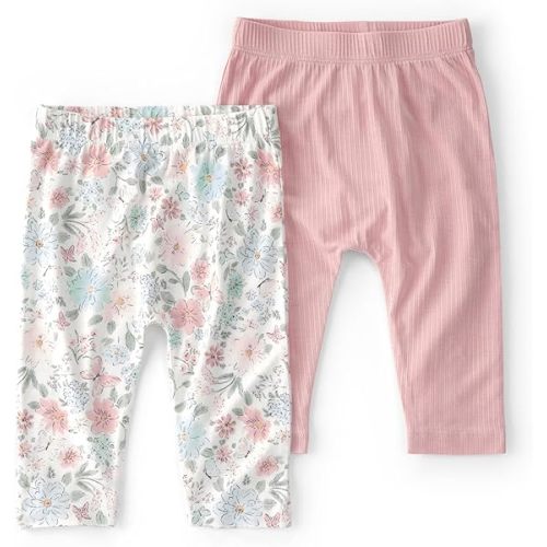 Carter's Baby Girls' Purelysoft 2-Pack Pant