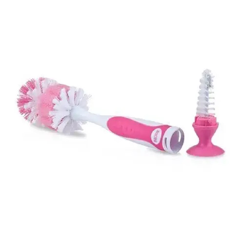 Nuby Bottle And Teat Brush Assorted Colour | Baby Bunting AU