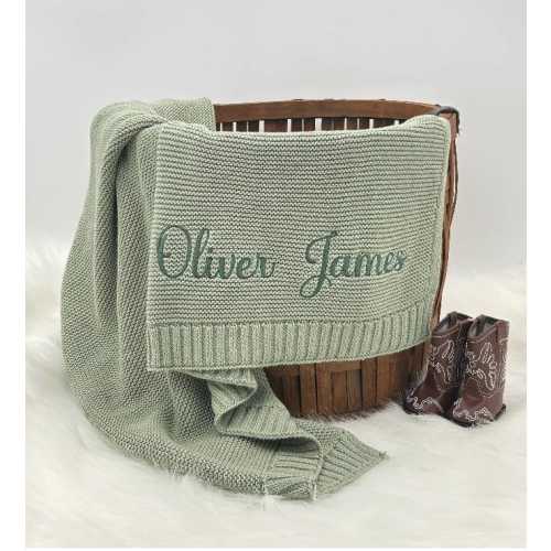 Personalized Baby Blanket, Gift for Baby, Baby Shower Gift, Embroidered name Blanket, Custom Baby Name Blanket, Newborn Blanket