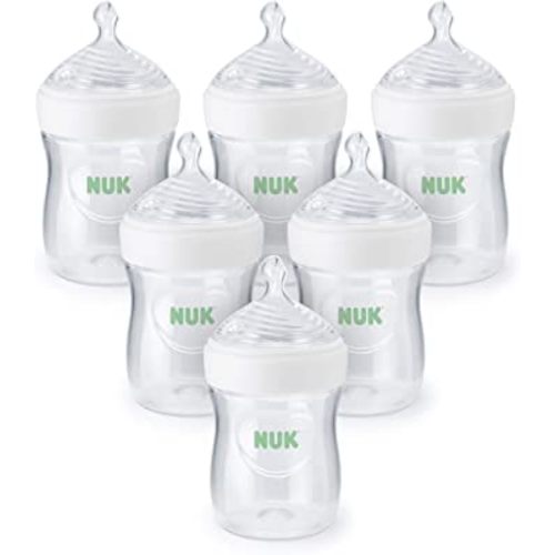 NUK Simply Natural Baby Bottle with SafeTemp