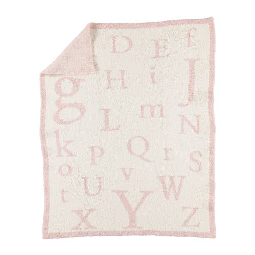 Barefoot Dreams Cozychic ABC Blanket