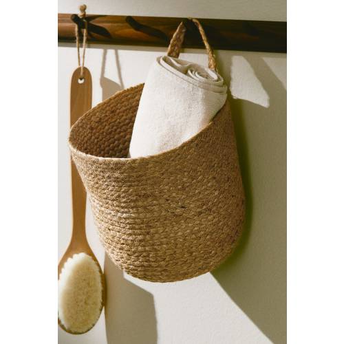 HANDMADE WALL STORAGE BASKET