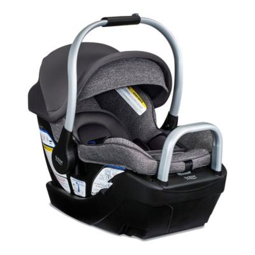 Britax Willow Sc Infant Car Seat - Rear Facing Car Seat With Alpine Base - Pindot Stone