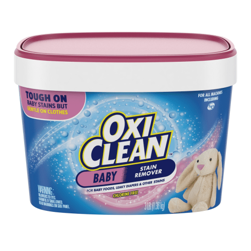 OxiClean Versatile Stain Remover Baby Stain Soaker, 3 lbs