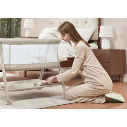 Haven AirFlow Bassinet with Breathable Mesh and Wheels