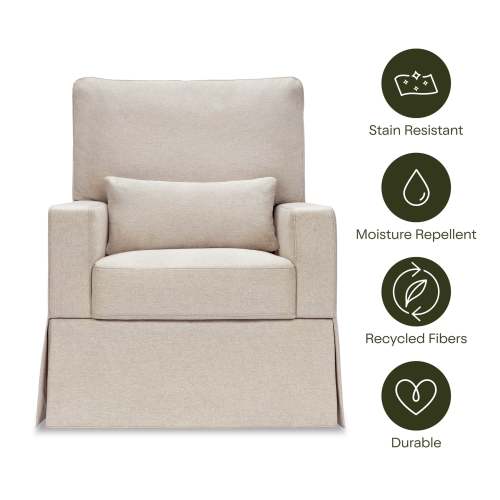 Namesake Crawford Recliner and Swivel Glider - Beach