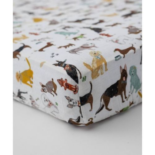 Little Unicorn Cotton Muslin Crib Sheet