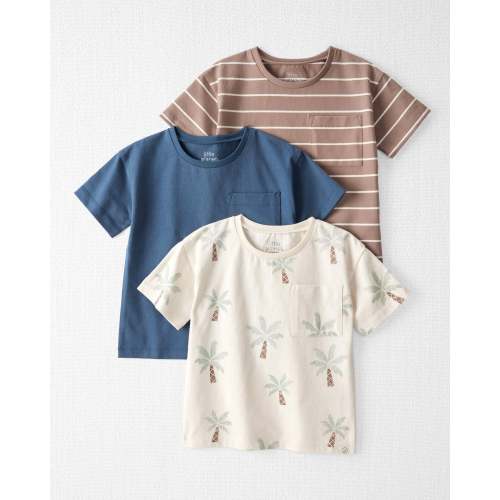 Toddler 3-Pack Organic Cotton Tees - Little Planet | Carter's