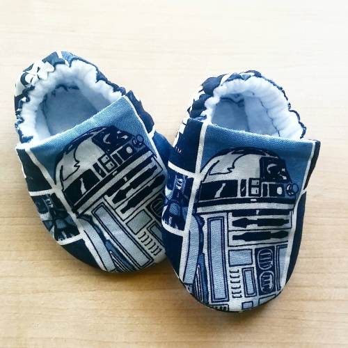 R2D2 star wars inspired Baby/Kid Booties