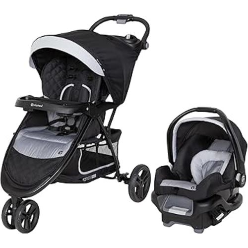 Baby Trend EZ Ride Plus Travel System, Carbon Black
