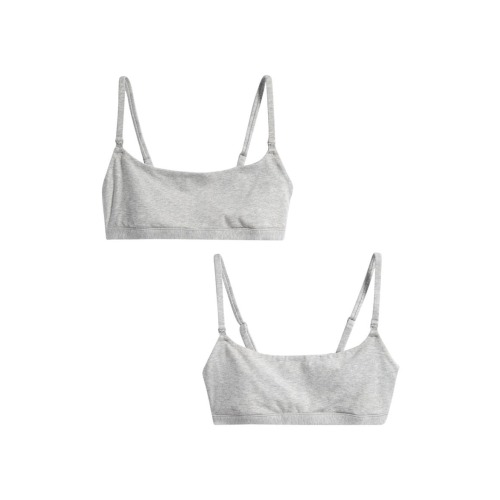 2-Pack Scoop Maternity/Nursing Bralettes