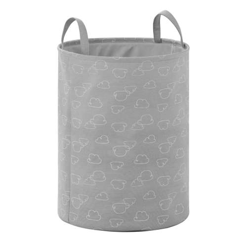 Closet Complete Outlined Clouds Round Hamper — buybuy BABY