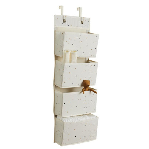 3 Sprouts Recycled Fabric Over The Door Organizer
