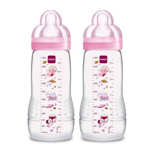 MAM 11 fl oz Easy Active Baby Bottle - 2pk, Size: Girl