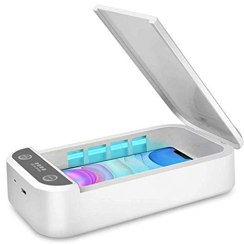 Watolt UV Light Sanitizer - Cell Phone Sanitizer Cleaner Box for Smartphone iPhone